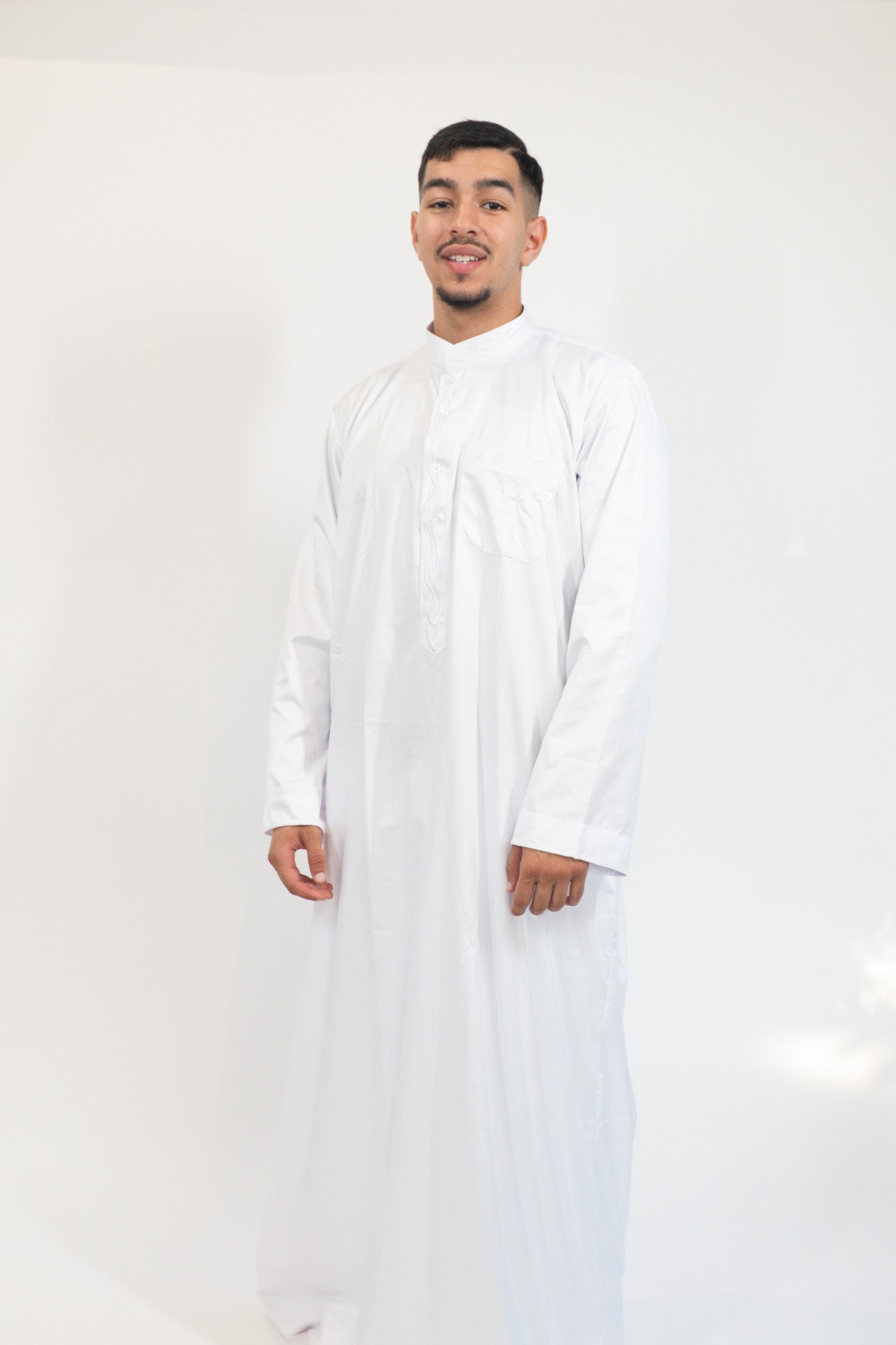 Qamis premium blanc