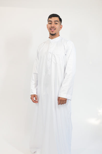 Qamis premium blanc