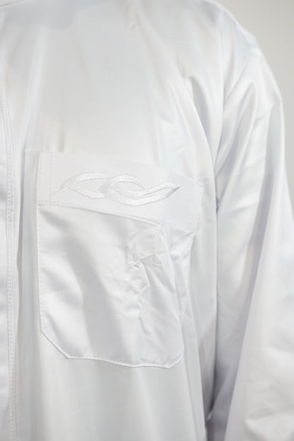 Qamis premium blanc