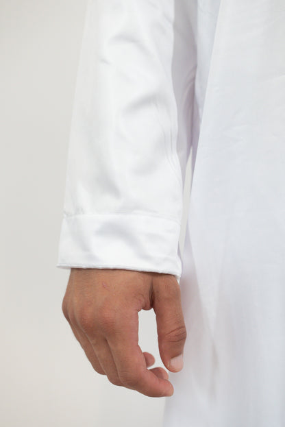 Qamis premium blanc