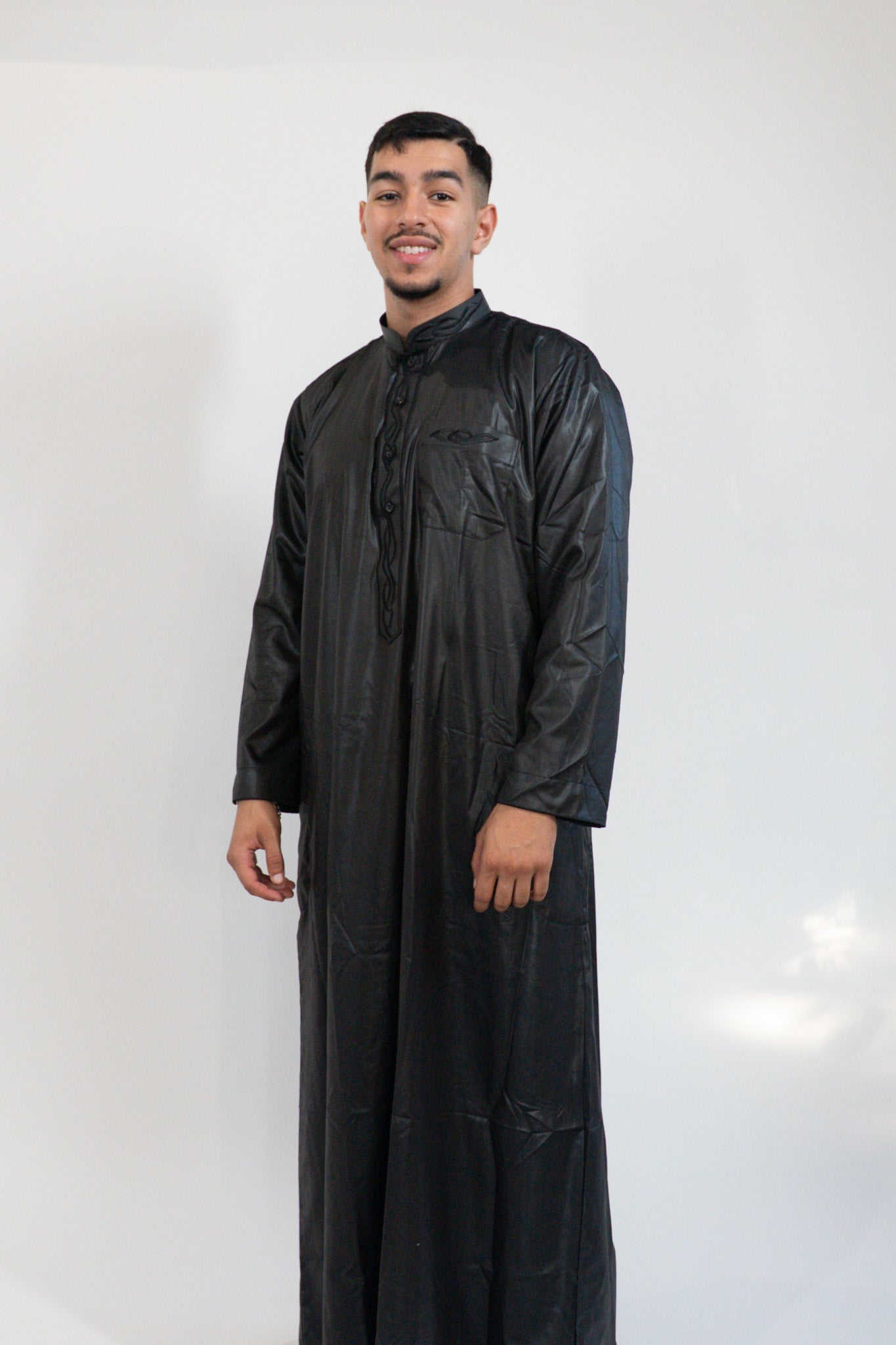 Qamis premium noir