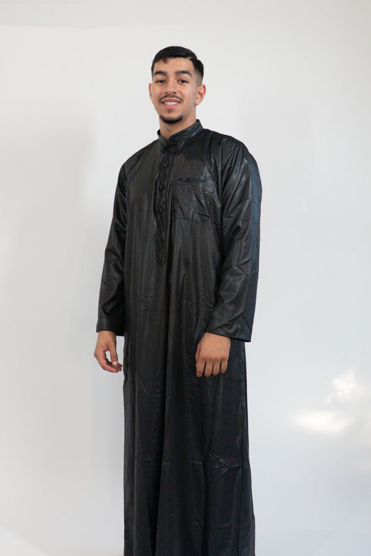 Qamis premium noir