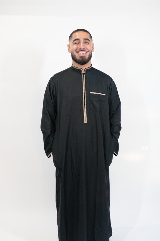 Qamis Style Noir