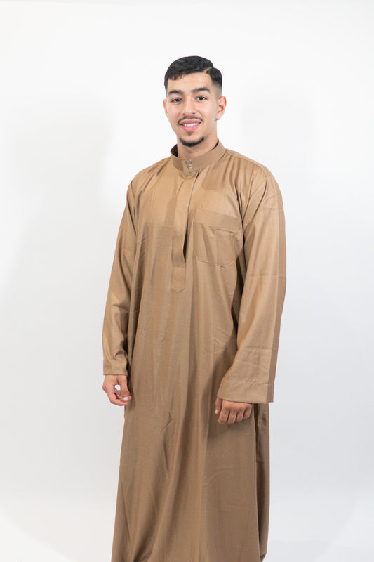 Qamis Simple beige