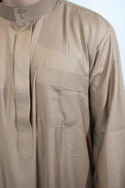 Qamis Simple beige