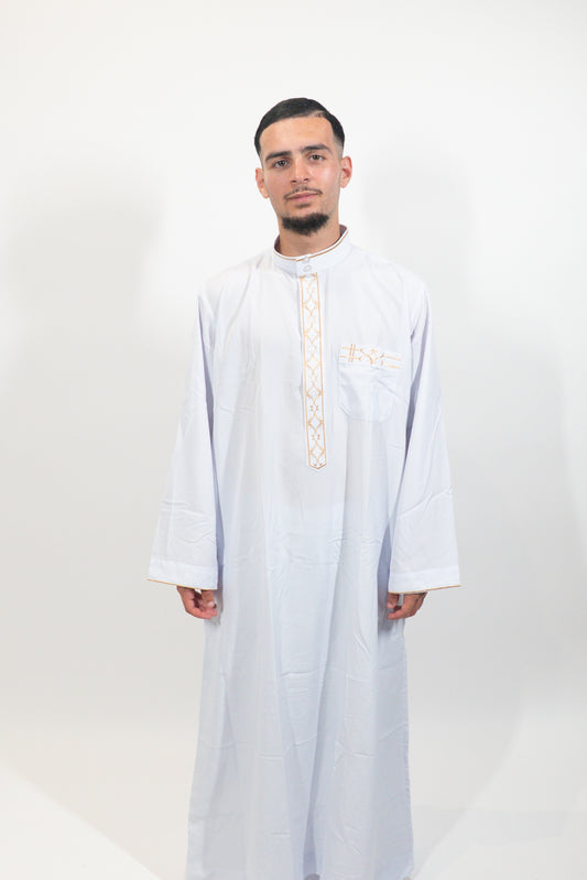 Qamis Edition blanc