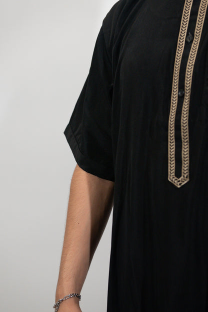 Qamis Alpha Noir